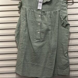 Jcrew sleeveless top in size small- NWT